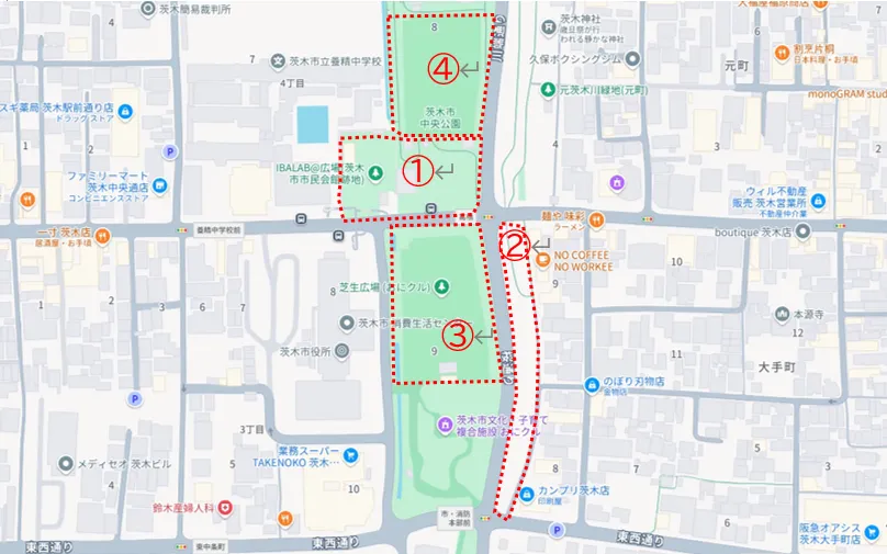 ����ܰ��ڻԤǳ��Ť����ְ����¤λ�2026���ա��פβ�����ޥåס���IBALAB�����졢�����������ϥ��ꥢ�����˥����粰�����졢���������饦��ɤ�4��줬�֤��������ֹ�Ǽ�����Ƥ��롣