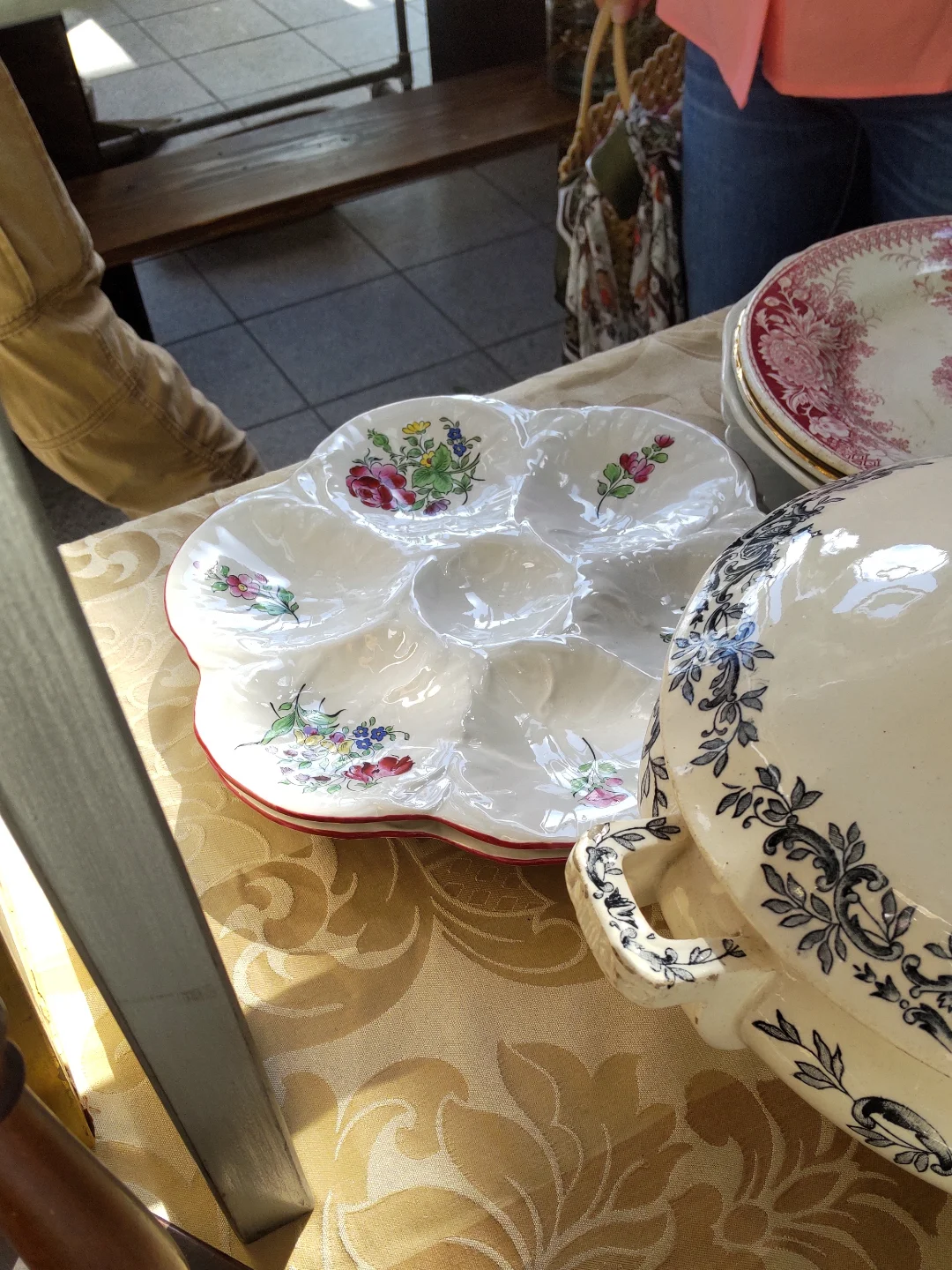 希少品！50's〜アメリカアンティーク　花の壁掛け　USAヴィンテージ雑貨蚤の市 奈良】奈良蚤の市｜2026年3月14日(土)・15日(日)